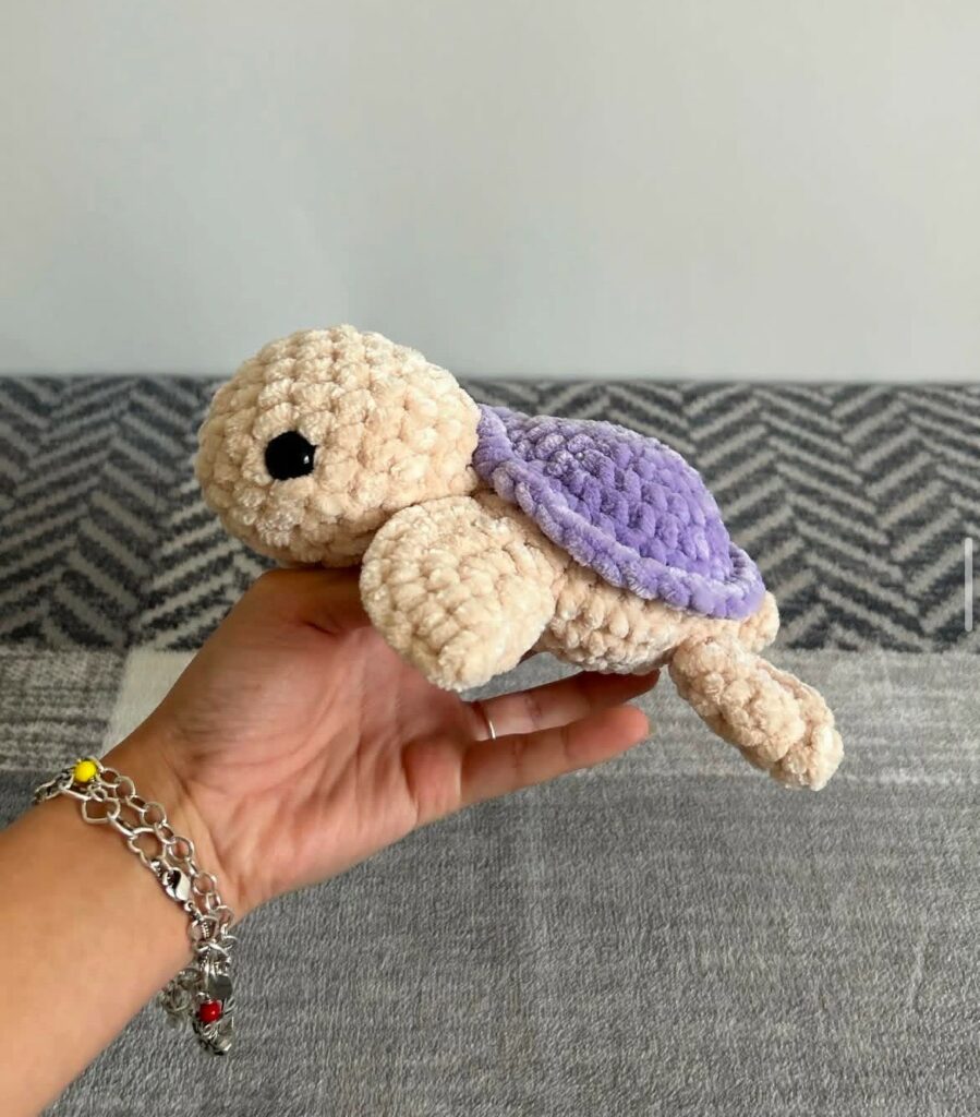 medium turtle plush